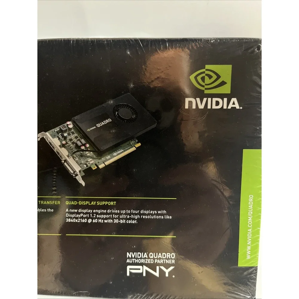 NVIDIA Quadro K2200 4GB GDDR5 PCIe x16 DP DVI‎ Workstation CAD GPU